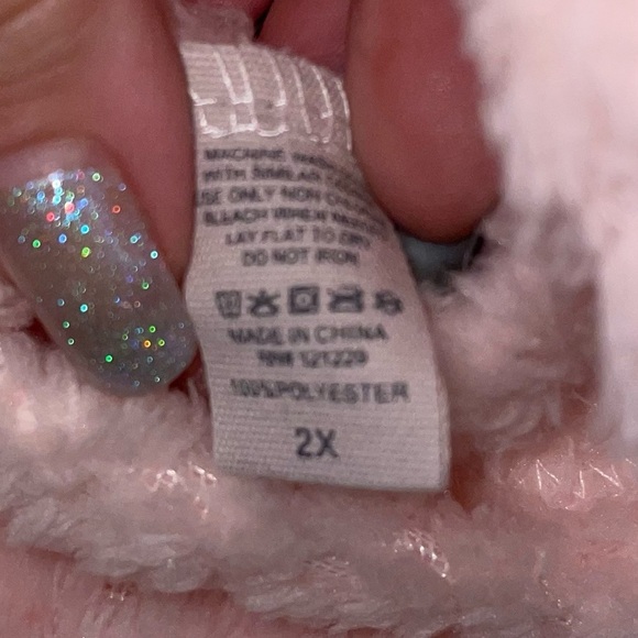 BearPaw Cozy Fleece Sleep Set with Jogger Style Pants Size 2X - Picture 8 of 9